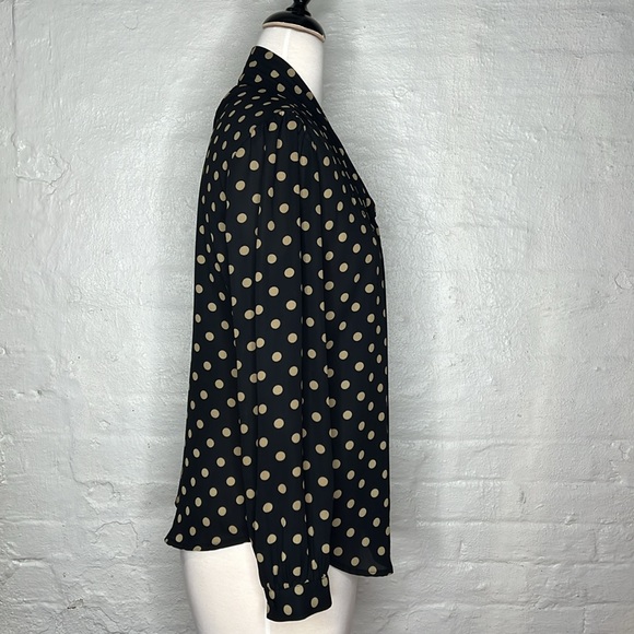 JCREW Drapey Tie-Neck Top - Picture 2 of 5